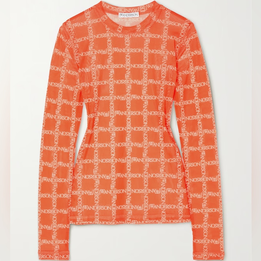 JW ANDERSEN GRID BLOUSE